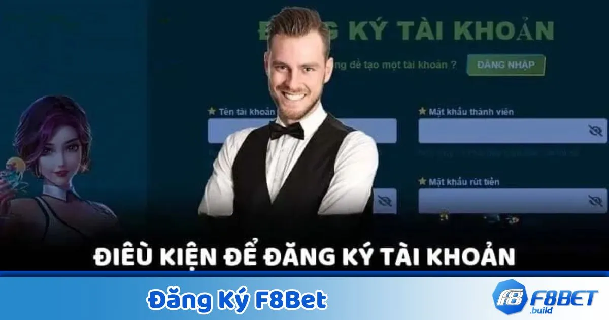 Hướng Dẫn Đăng Ký F8BET Nhanh, Đơn Giản, Không Bị Lỗi 1 Điều kiện cần có để đăng ký tài khoản hợp lệ